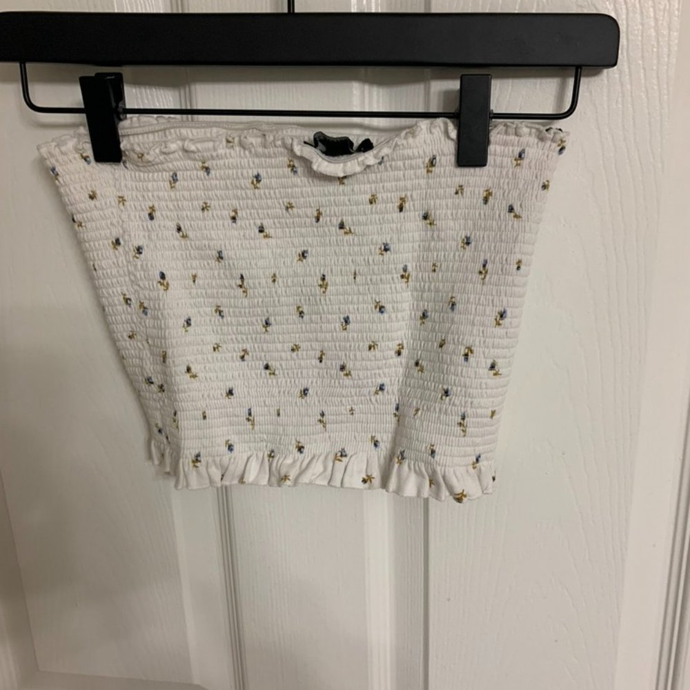 Forever 21 Floral Crop Top